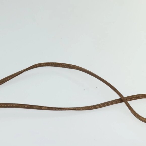 GUCCI GG Supreme Web Sherry Line Shoulder Bag PVC Beige  Auth - Picture 9 of 16